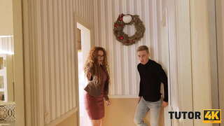 TUTOR4K. Böse Kerl zieht erfahrenen tutor in unvergessliche Angelegenheit