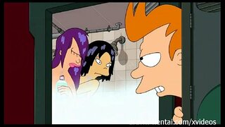 Futurama Hentai - Ducha trío
