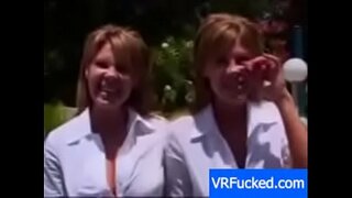 Milf Kembar Nemu Bajingan Hardcore lan mani Muncrat